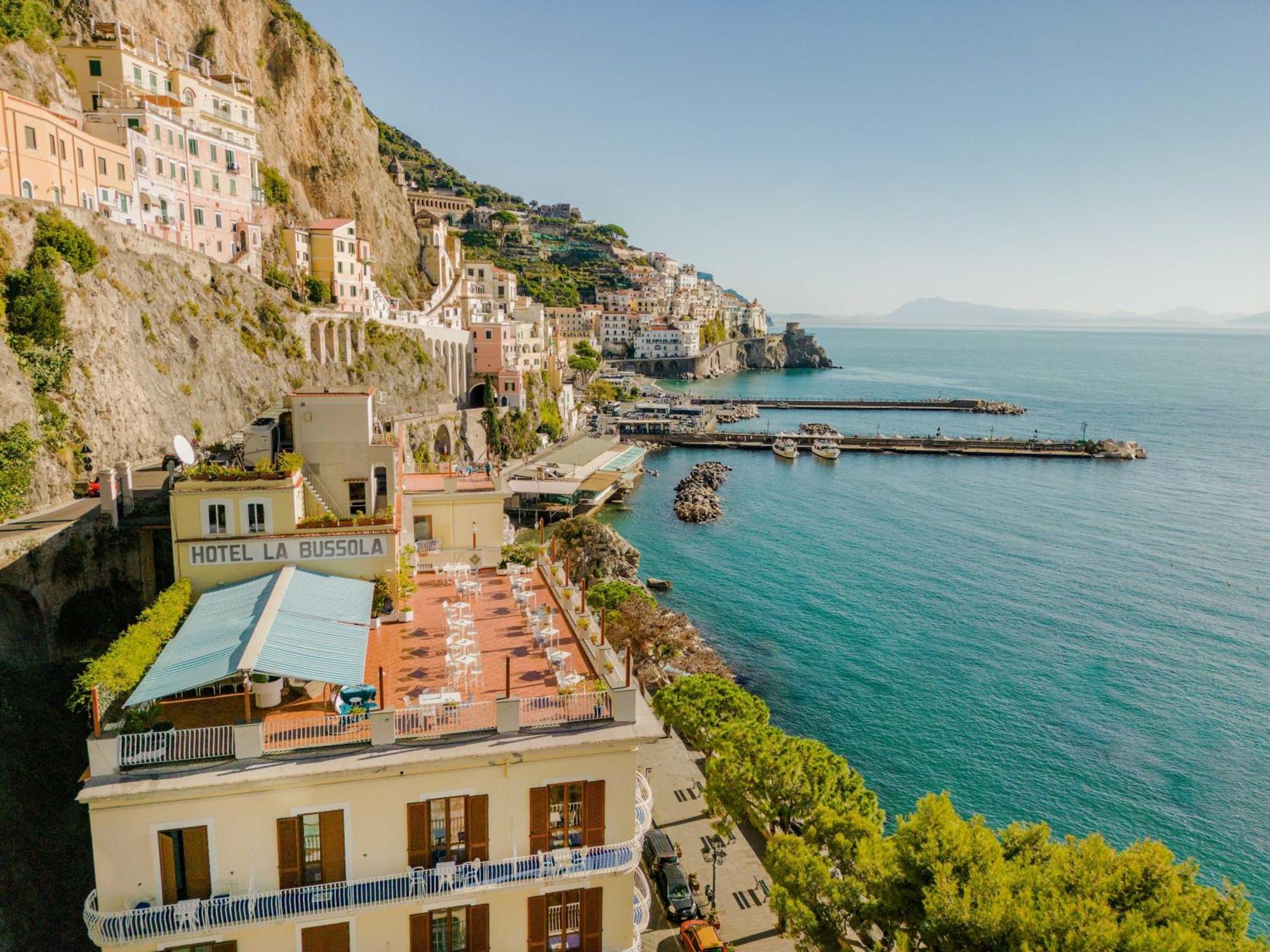 Hotel La Bussola Amalfi Exterior photo