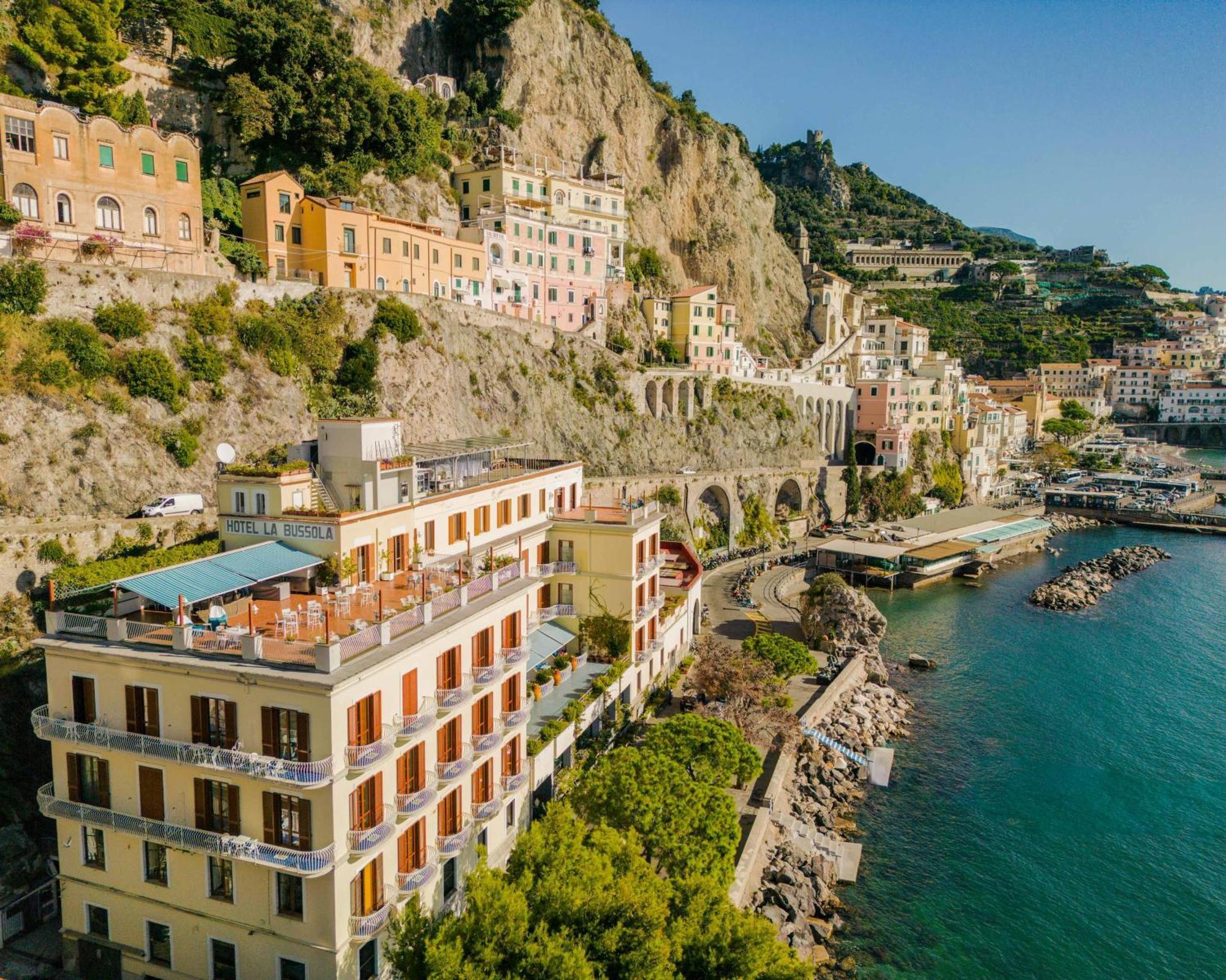 Hotel La Bussola Amalfi Exterior photo